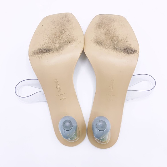 CULT GAIA Meta Bauble-Heel Vinyl Mules - Picture 5 of 14